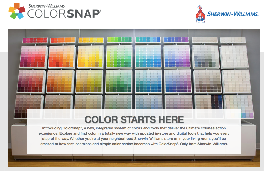 ColorSnap From Sherwin-Williams - Color Starts Here