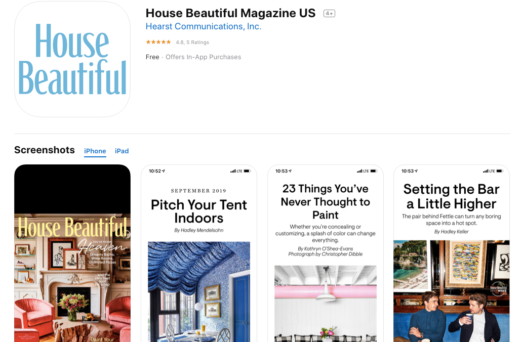 House Beautiful Magazine US on the App Store